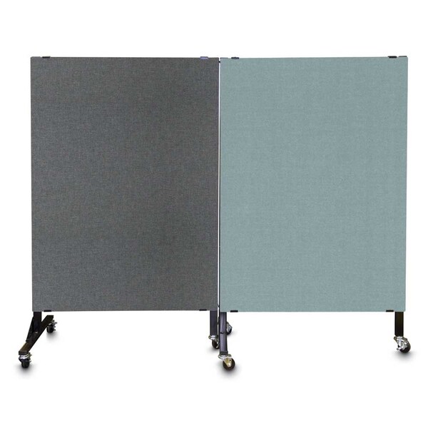 Enclosed Corkboard, 3 Door, 96"x48", 4" Fra